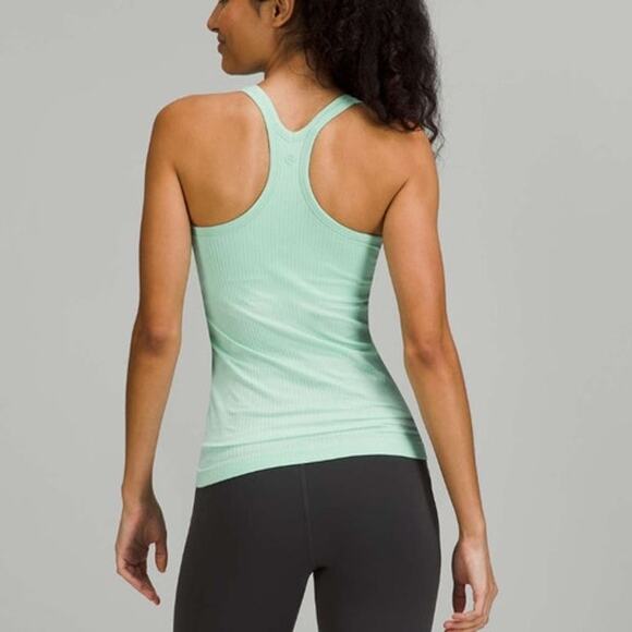 Lululemon Ebb to Street Tank Top Wild Mint size 8 - Picture 9 of 9